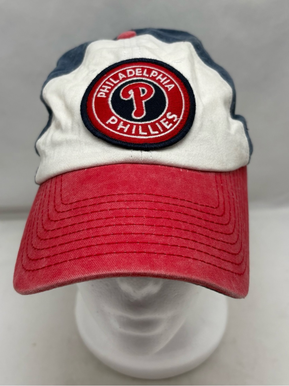 Philadelphia Phillies American Needle Strapback Red Blue White Baseball Hat Cap
